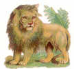 DECOUPI ANCIEN LION - 5 Cm - Animali