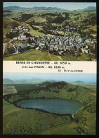 CPM Neuve 63 BESSE EN CHANDESSE Et Le LAC PAVIN - Besse Et Saint Anastaise