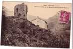 Carta Postal De Mayres Ruines De Château De Montlaur Et Chapelle St.Médard S. Nº 190 - Covers & Documents