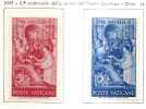 CITTA DEL VATICANO - 1955 Beato Angelico  Yvert # 213/214 -  MINT (NH) - Unused Stamps