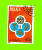 Oblitération Ronde Used Stamp 75th Anniversary Of ROTARY INTERNATIONAL 50c BELIZE - Belize (1973-...)