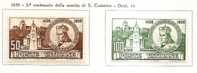 CITTA DEL VATICANO - 1959 S. Casimiro  Yvert # 282/283  -  MINT (NH) - Unused Stamps