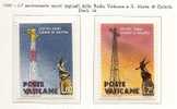 CITTA DEL VATICANO - 1959 Radio Vatican  Yvert # 280/281  -  MINT (NH) - Unused Stamps