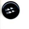 BOUTON ROND NOIR - Botones