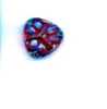 BOUTON TRIANGULAIRE - VERROTERIE - BORDEAUX - Buttons