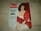 PARIS MATCH  1956  NUMERO 355 - Gente