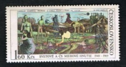 CECOSLOVACCHIA (CZECHOSLOVAKIA) - SG 1820 - 1969 PEACE MOVEMENT (L. GUDERNA) - MINT** - Nuevos