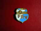 Pins,Badge With Needle,Romania Volleyball Federation,FRV,Enamel,Emaille,Sport,vintage - Volleybal