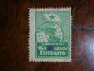 Esperanto,Internacia Lingvo,Vignette,Stamp,Label,Welt Sprache,vintage - Esperanto