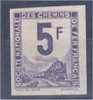 FRANCE, RAILWAY STAMPS, RARE & NICE COLOR PROOF 5F 1944! - Mint/Hinged