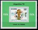 1978 Argentina World Cup, Zaire Sc880 Sports, Soccer - 1978 – Argentina