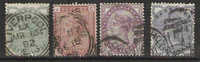 GREAT BRITAIN, MI 55,56 65 II C,72 - Used Stamps