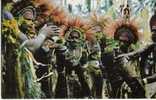 OCEANIE -   NOUVELLE GUINEE  -  PAPUA AND NEW GUINEA  - MEKEO Dancers........(Danseurs, Masques Funeraire...) - Papua-Neuguinea