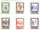 CITTA DEL VATICANO - 1965 Martiri Dell´Uganda  - Yvert # 422/427 - MINT (NH) - Unused Stamps