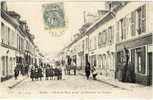 Carte Postale Ancienne Claye Souilly - Grande Rue Prise Du Bureau De Tabac - Claye Souilly