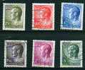 Luxembourg  Y&T N° 660 - 661 - 662 -663 - 664 - 665   * Oblitéré - Used Stamps