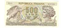 1776)splendida Banconota Da 500 Lire Aretusa Del 23-2-1970 FDC Vedi Foto - 500 Liras