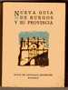 LIVRE - NUEVA GUIA DE BURGOS Y SU PROVINCIA - PEDRO DIEZ PEREZ - 8°- 35 GRAVURES ORIGINALES DE FORTUNATO JULIAN - CARTES - Práctico