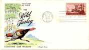 USA "Wildlife Conservation " Scott#1077 Fluegel Cacheted First Day Cover 1956 - Cartas & Documentos