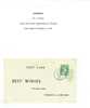 1954 UNITRADE  338  POST CARD FROM EGANVILLE TO TORONTO - Brieven En Documenten