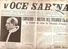 MAGLIANO SABINA - VOCE SABINA - PERIODICO 1954 - Riviste & Cataloghi