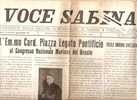 MAGLIANO SABINA - VOCE SABINA - PERIODICO 1954 - Zeitschriften & Kataloge