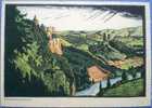 Rudelsburg Und Saaleck,Burgenlandkreis,Litho,Steindruck,1920-1930,Künstlerkarte,Carl Warnecke, - Bad Kösen