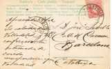 6758. Postal VALLADOLID 1906. Alfonso XIII Cadete - Briefe U. Dokumente