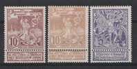 Belgie OCB 71 / 73 (*) - 1894-1896 Expositions