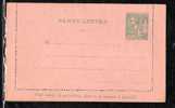 CARTE - LETTRE MONACO PRINCE ALBERT 1er 1891 - 1922 - Enteros  Postales