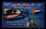 EGYPT / 2009 / UNITED ARAB EMIRATES / FIFA U-20 WORLD CUP EGYPT 2009  / FOOTBALL / SPORT / FLAG / MNH / VF  . - Neufs