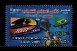 EGYPT / 2009 / BRAZIL / FIFA U-20 WORLD CUP EGYPT 2009  / FOOTBALL / SPORT / FLAG / MNH / VF. - Unused Stamps