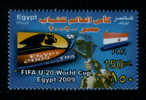 EGYPT / 2009 / PARAGUAY / FIFA U-20 WORLD CUP EGYPT 2009  / FOOTBALL / SPORT / FLAG / MNH / VF. - Ungebraucht