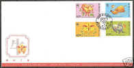 1997 HONG KONG 1997 Year Of The Ox Stamp FDC Zodiac Animal - FDC