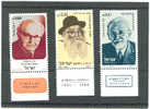 ISRAEL  BEROEMDE PERSONEN  1982 ** MET TAB - Unused Stamps (with Tabs)