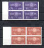 EIRE 1960, Europa, Yv. 146 / 147**, Blocs De 4, Cote Gibbons 360 € - 1960