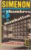 SIMENON - 3 Chambres à Manhattan - Presses Pocket N° 249* - 1972 - Simenon