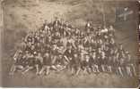 CARTE-PHOTO D'un Groupe De Scouts (avec Drapeau Suisse) - Padvinderij