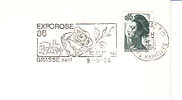 1986 France 06 Alpes Maritimes Grasse Exporose Rosa Rose Roses Flowers Fiori Fleurs - Rose