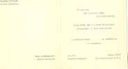 Carton D'invitation Pour Un Bal - LIEGE 1935 "Comité De L'Oeuvre Des Convalescents" Sf14 - Autres & Non Classés