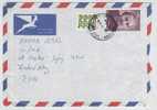 Israel Air Mail Cover Sent To Czechoslovakia - Luchtpost
