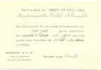 Carton D´invitation Pour Un Bal - LIEGE 193... "Brin De Gui "   (sf14) - Sonstige & Ohne Zuordnung