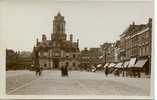 DELFT - MARKT MET STADHUIS EN BOTERHUIS RP - Delft