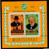 MONTSERRAT 1974 CHURHILL Centenary Of  , M/Sheet PERF MNH - Sir Winston Churchill