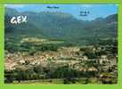 GEX - VUE AERIENNE - Carte écrite En - Gex