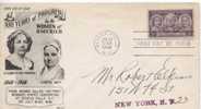 USA FDC 100 Years Of Progress By The Women Of America With Cachet - 1941-1950