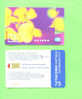 KAZAKHSTAN - Chip Phonecard/Flower 75 Units - Kasachstan