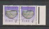 Yvert 728 Oblitéré En Paire Patrimoine Et Trésor Irlandais - Used Stamps