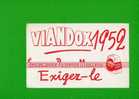 Viandox 1952 - Minestre & Sughi