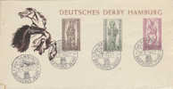 Germany-Berlin-1957 Hamburg Derby Souvenir Cover,  Some Marks. - Lettres & Documents